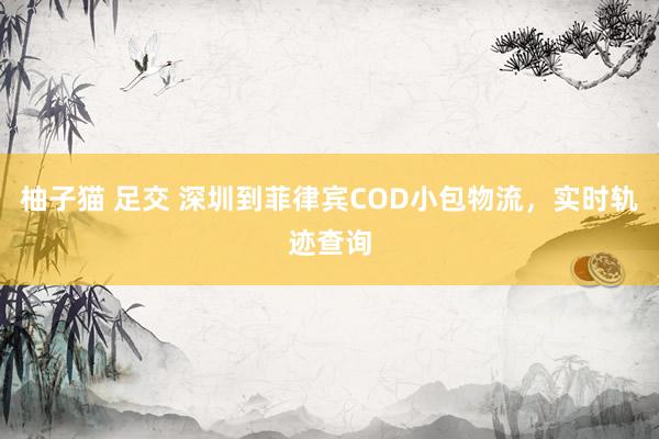 柚子猫 足交 深圳到菲律宾COD小包物流，实时轨迹查询