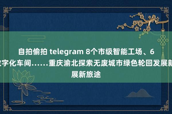 自拍偷拍 telegram 8个市级智能工场、61个数字化车间……重庆渝北探索无废城市绿色轮回发展新旅途